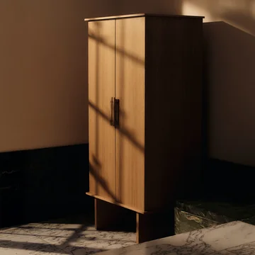 Ferm Living - Garderobe Stilt, naturlig eg