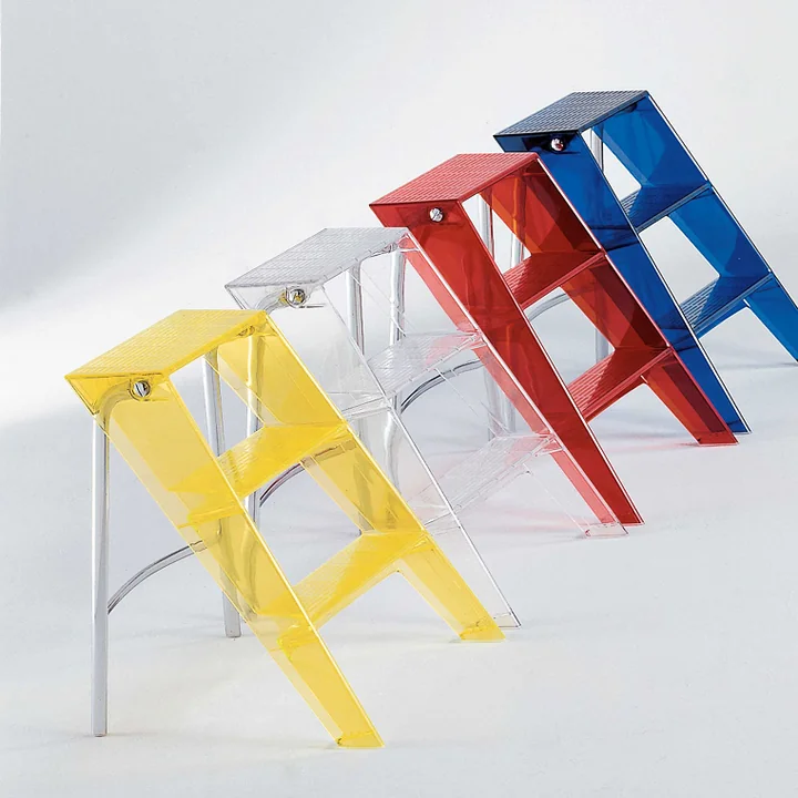 Upper foldestige, krystalklar fra Kartell