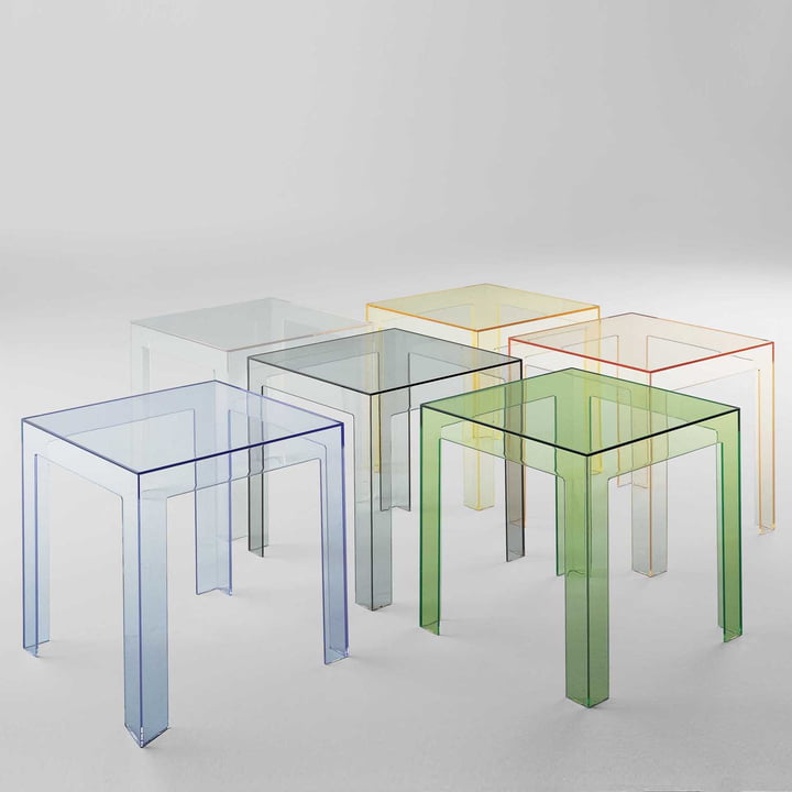 Jolly sidebordsgruppe fra Kartell