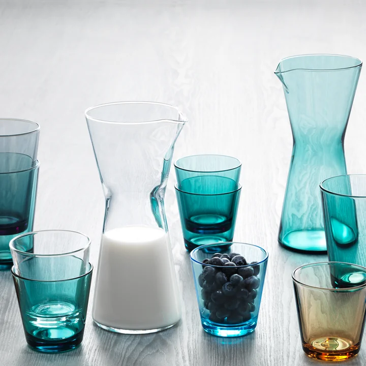 Kartio serie fra Iittala i forskellige farver