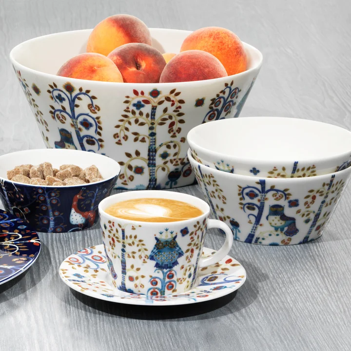 Taika serviceserie fra Iittala i hvid
