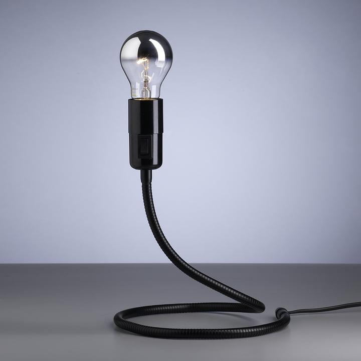 Tecnolumen – Lightworm bordlampe, sort