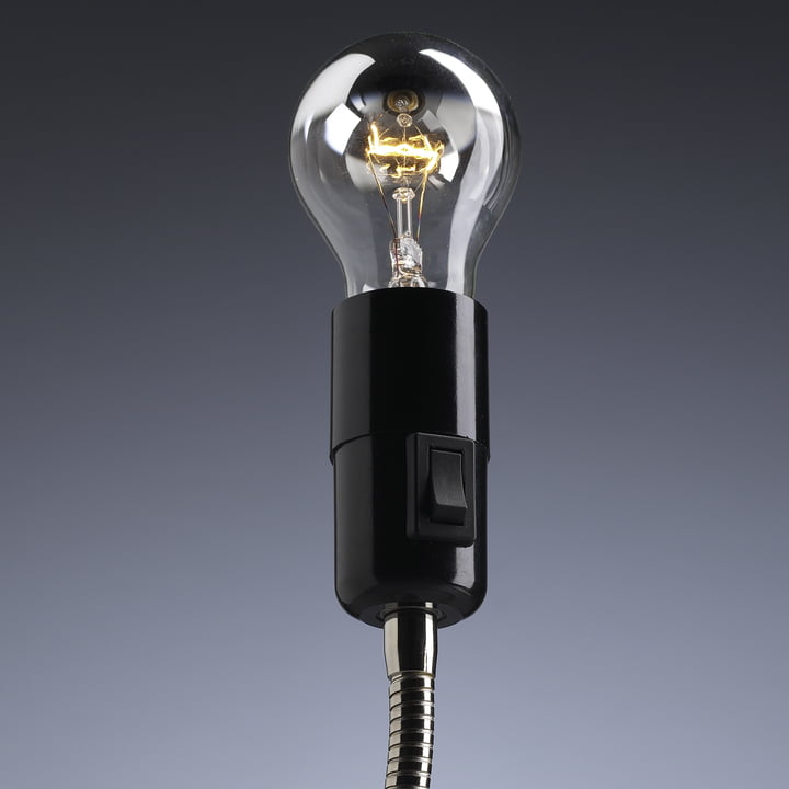 Tecnolumen – Lightworm bordlampe, forniklet – kontakt