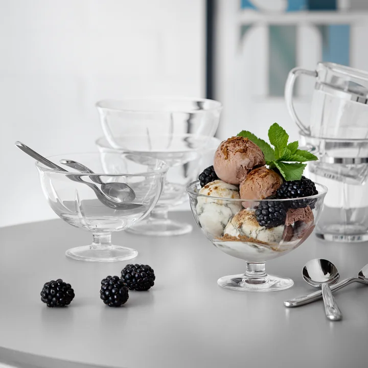 Stilfuld skål til desserter