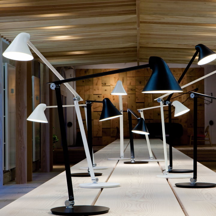 NJP bordlampe fra Louis Poulsen