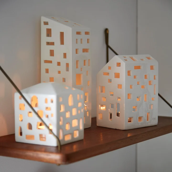 Urbania fyrfadslyshuse fra Kähler Design