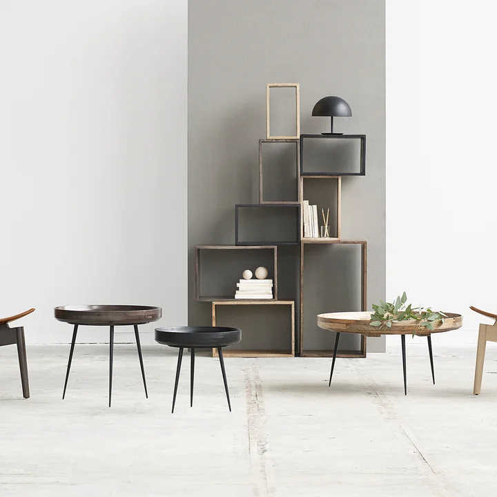 Bowl Table og bokssystem fra Mater
