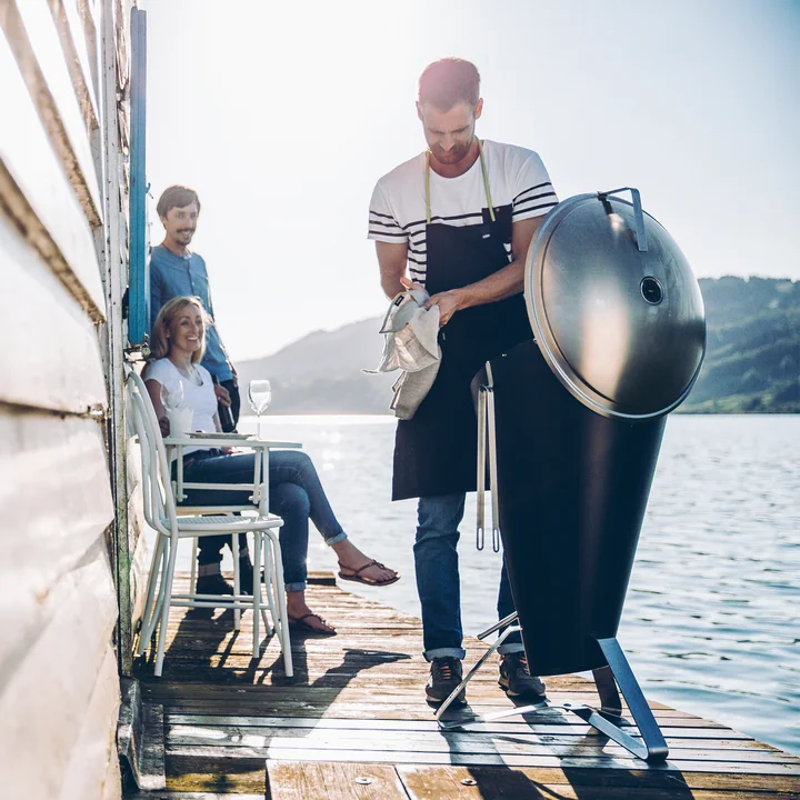 Cone kulgrill med grilltang fra Höfats