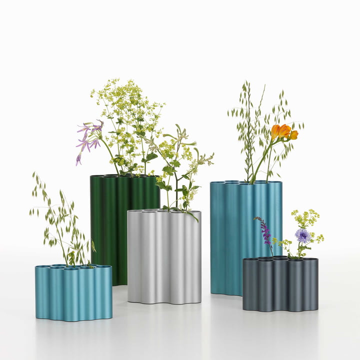 Nuage Metallic Vase fra Vitra