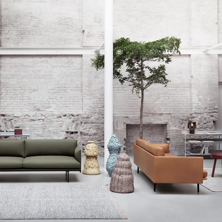 Outline sofa fra Muuto i læder