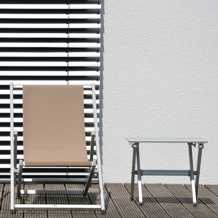 Rimini dækstol og sidebord