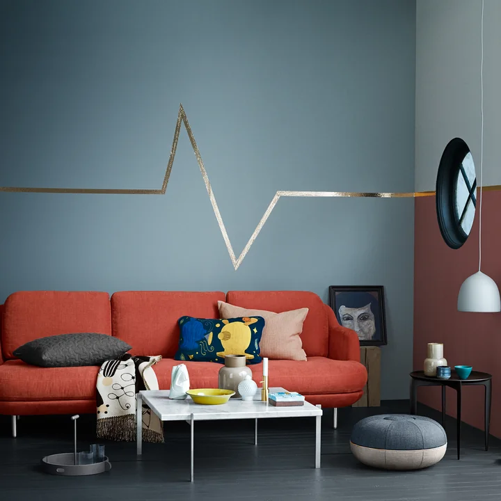 Fritz Hansen – Puf af Cecilie Manz i stuen