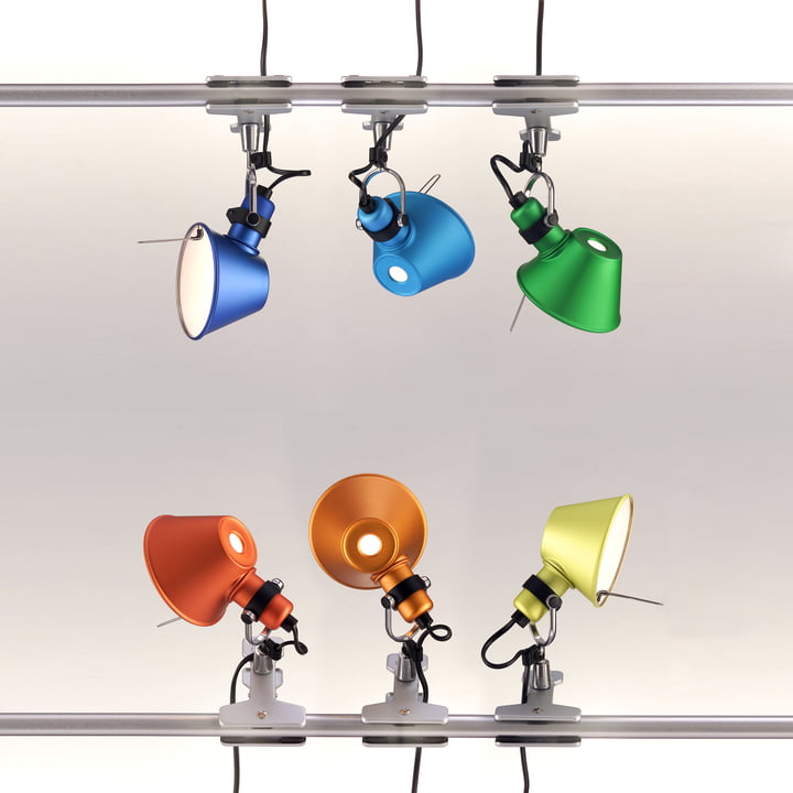 Artemide Tolomeo – Pinza klemmelampe