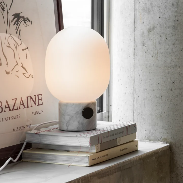 Audo - JWDA bordlampe, marmor