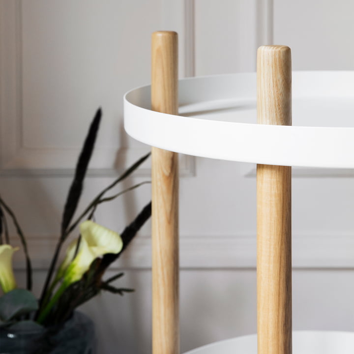 Block rullebord von Normann Copenhagen i hvid