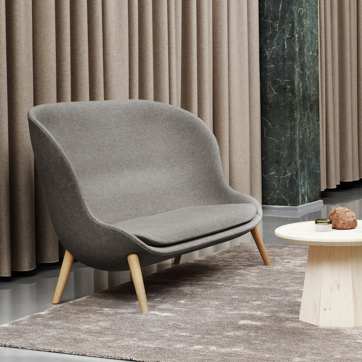 Hyg sofa af Normann Copenhagen - eg / grå (hør mlf26)