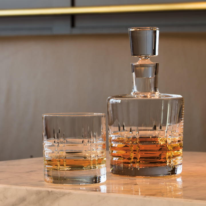 Basic Bar Classic whiskykaraffel og drikkeglas fra Schott Zwiesel