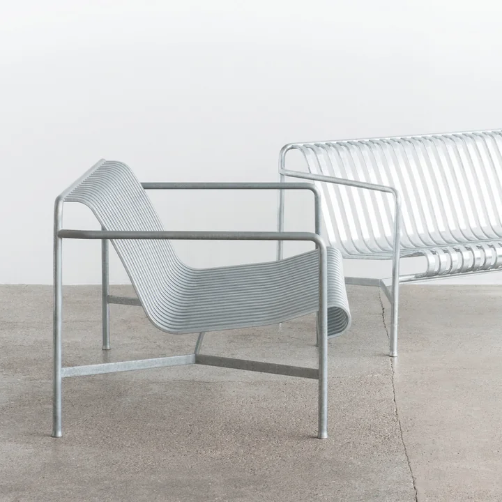 Palissade Lounge Sofa og Palissade Lounge Chair Low fra HAY