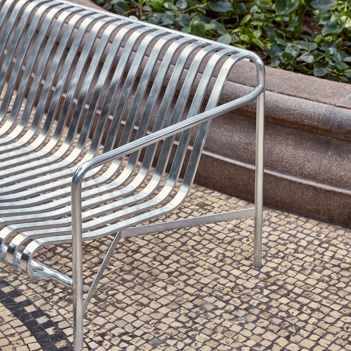 Palissade Lounge Sofa fra HAY i varmgalvaniseret