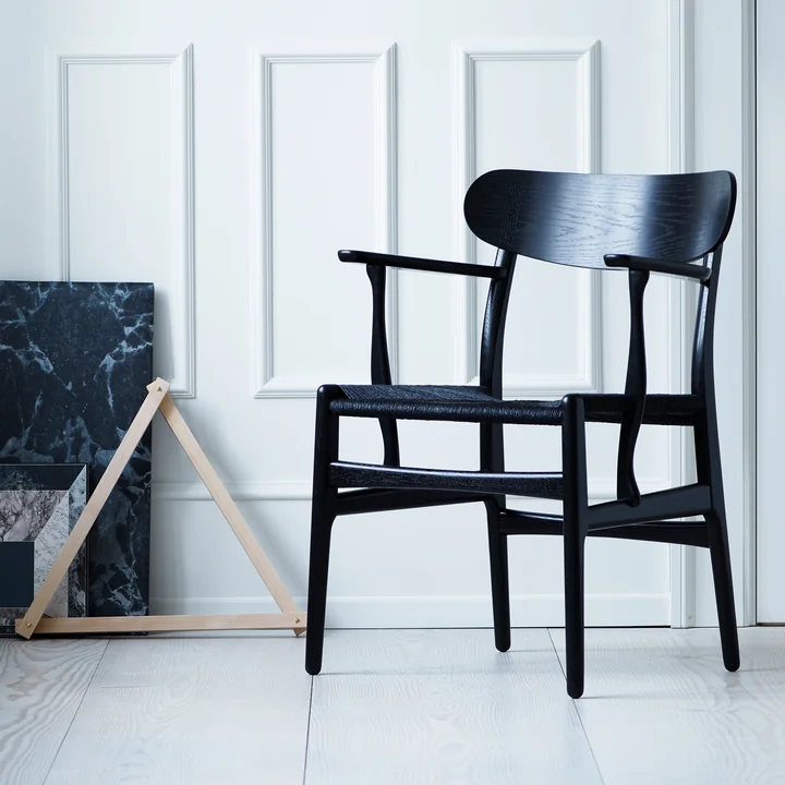 CH26 af Carl Hansen i sortbejdset eg