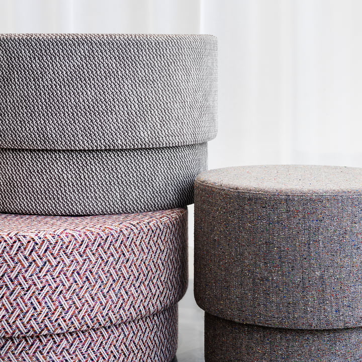 Silo Pouf af Normann Copenhagen i forskellige farver