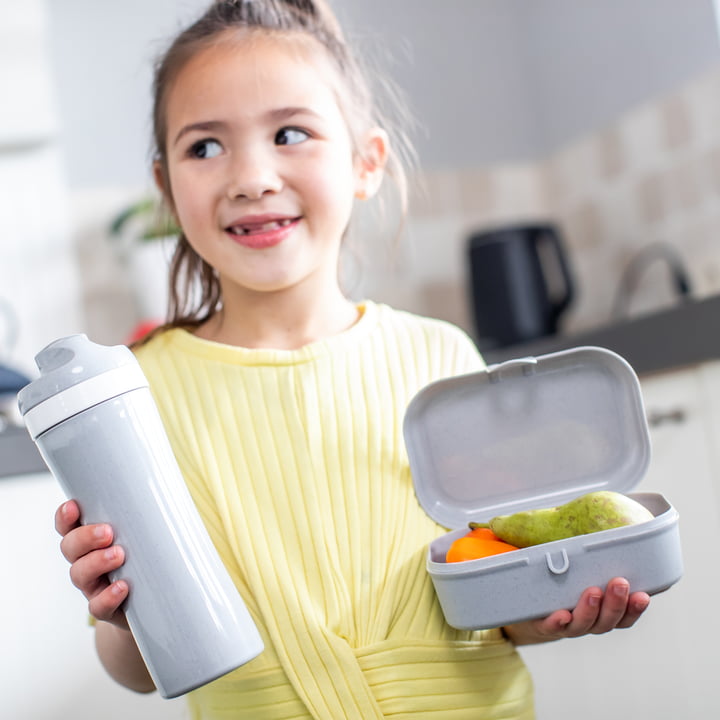 Pascal Lunchbox i organic grå fra Koziol til på farten