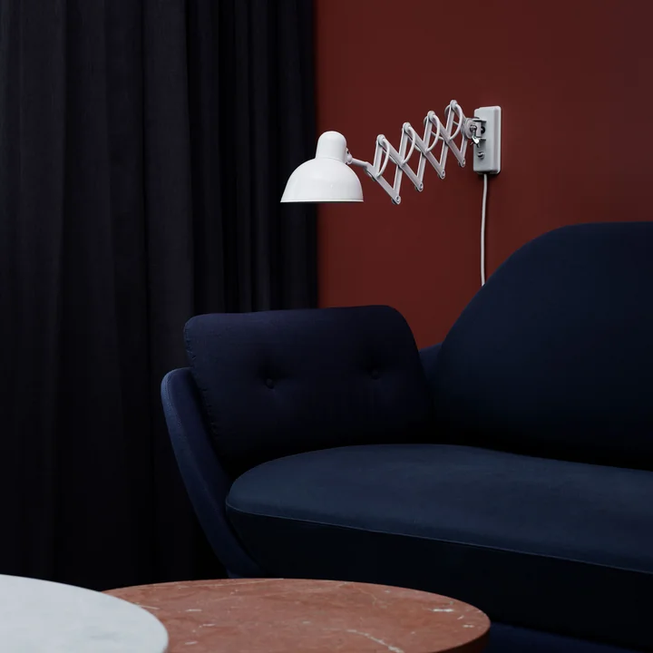 KAISER idell 6718 sakselampe væglampe fra Fritz Hansen