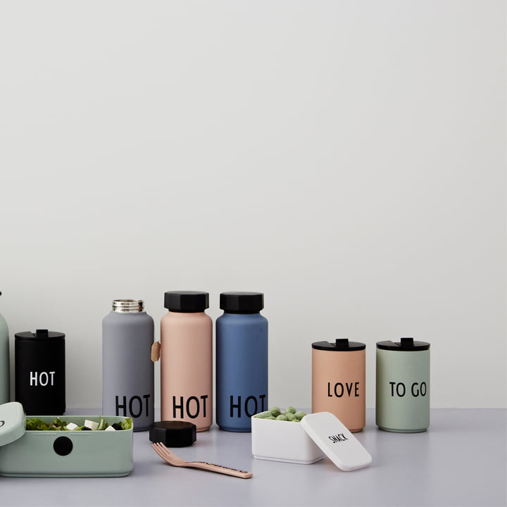 Thermo Cup og AJ Thermos Bottle Hot & Cold fra Design Letters