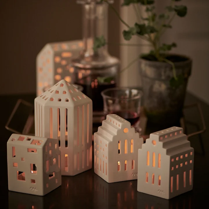 Urbania fyrfadslyshuse fra Kähler Design
