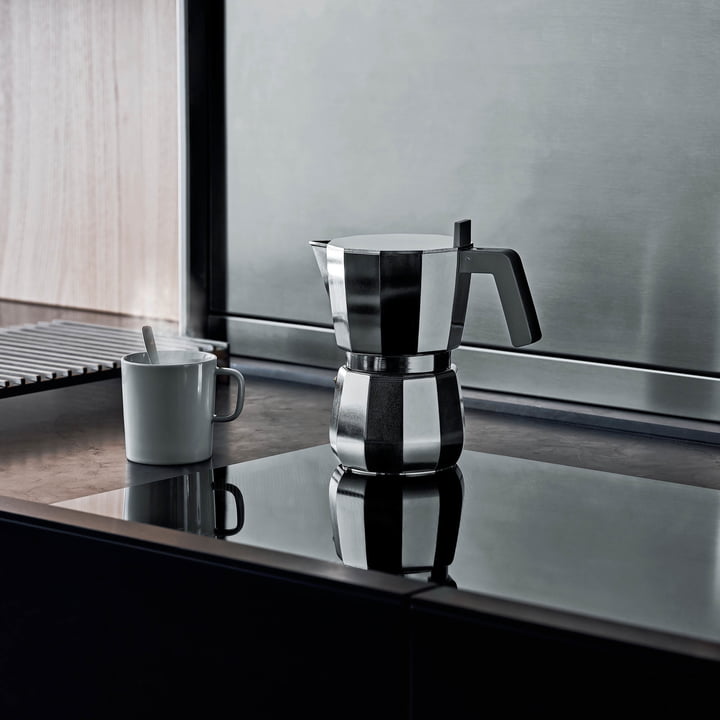 Moka Espresso Maker 9 kopper af Alessi