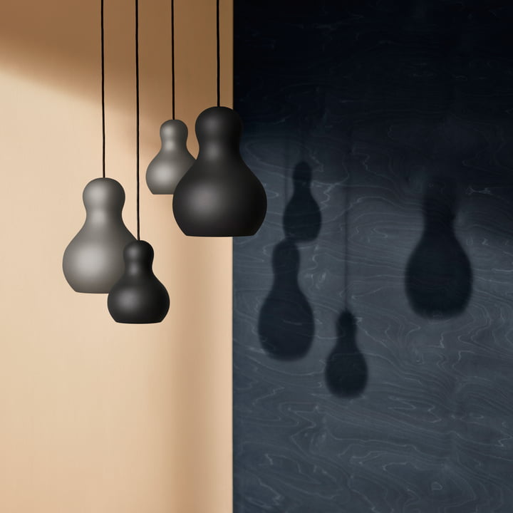 Calabash pendellampe P1 og P2 Meteor af Fritz Hansen