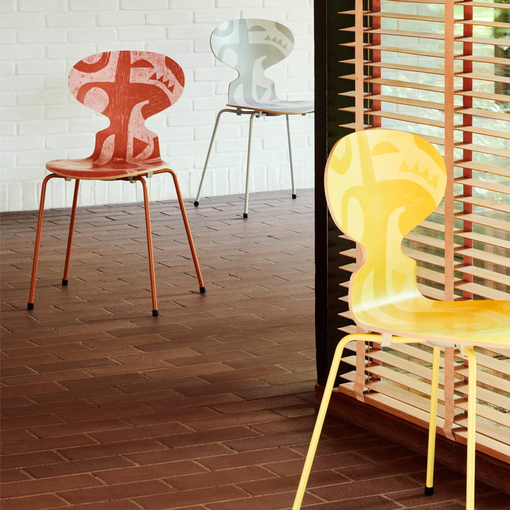 Ant Chair Deco Silhouette af Fritz Hansen