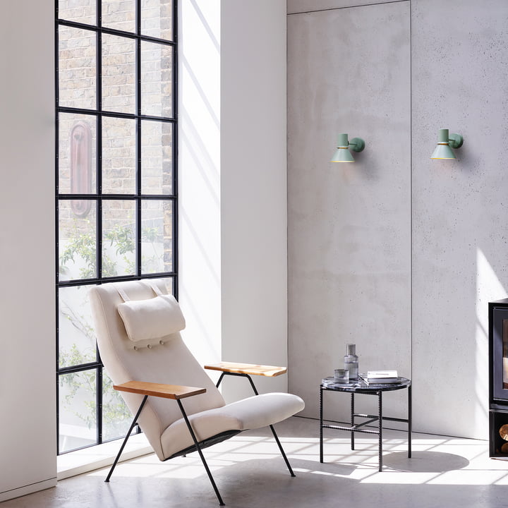 Type 80 Væglampe, Pistachion Green fra Anglepoise i stuen