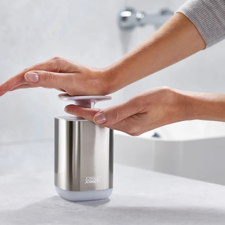 Presto Steel sæbe dispenser, hvid af Joseph Joseph