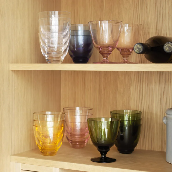 Flow vandglas fra Holmegaard