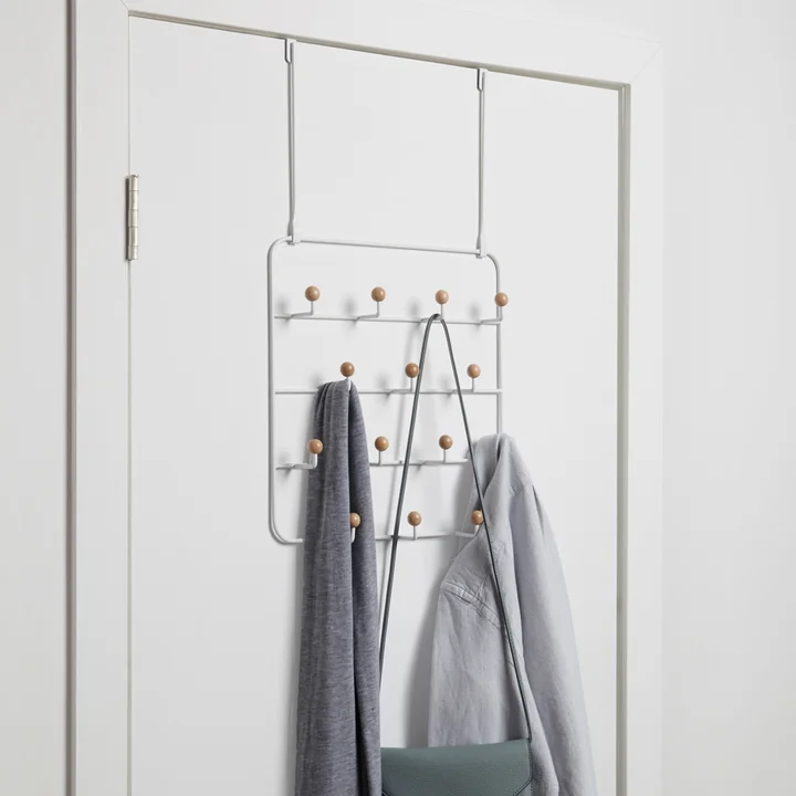 Estisk dørgarderobe af Umbra i hvid / natur