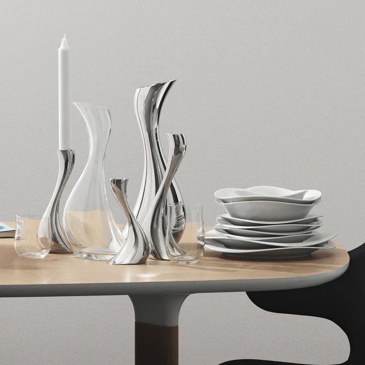 Cobra tallerkener og vaser Georg Jensen