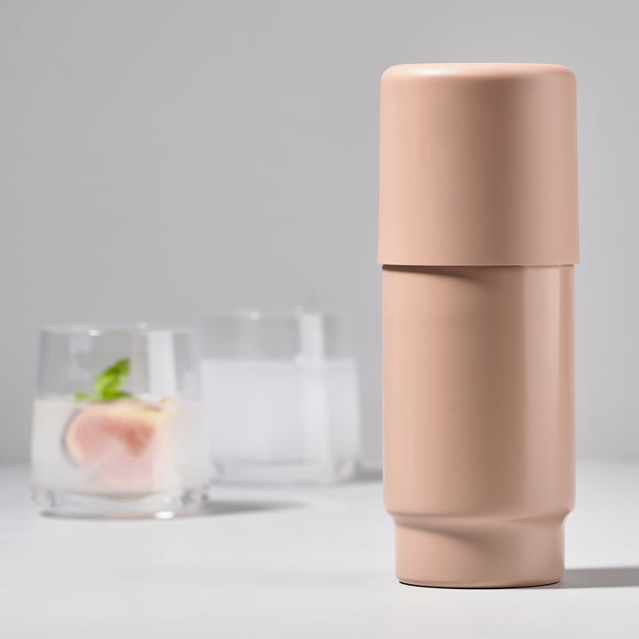 Rocks cocktail shaker 55 cl fra Zone Denmark i nude mat