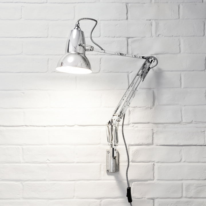 Original 1227 væglampe med vægbeslag fra Anglepoise