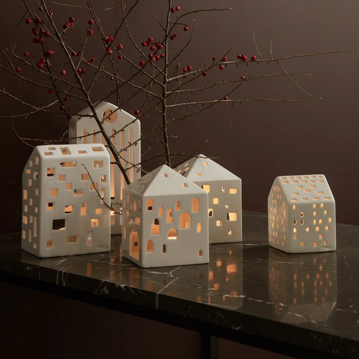Urbania fyrfadslyshus, Town House af Kähler Design