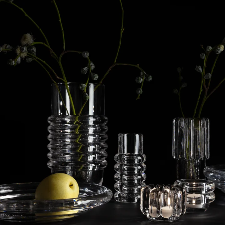 Massive glasstykker af Tom Dixon : The Press serien