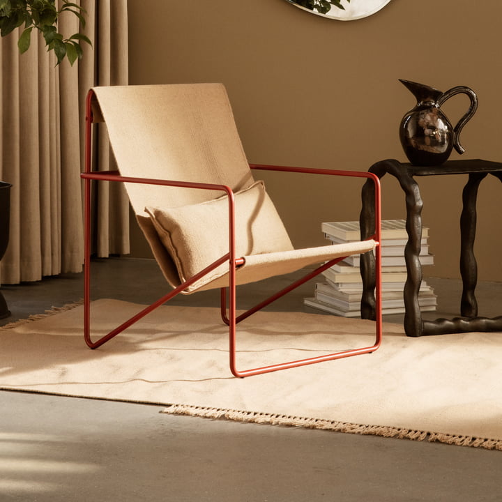 Desert Lounge Chair fra ferm Living skåner miljøet