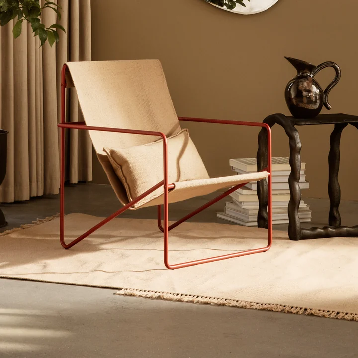 Desert Lounge Chair fra Ferm Living skåner miljøet