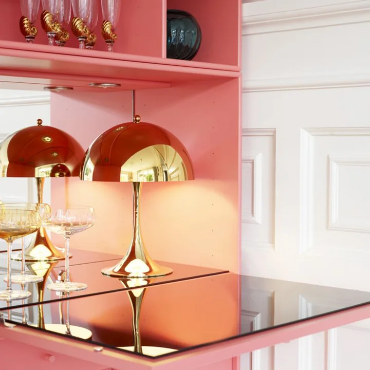 Legendarisk bordlampe fra Verner Panton