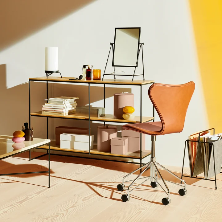 Serie 7 kontorstol af Fritz Hansen