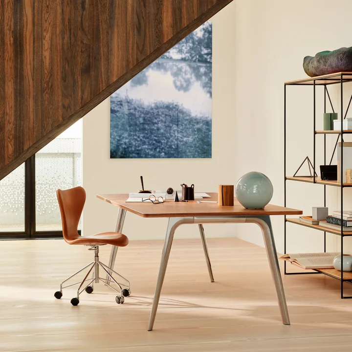 Serie 7 kontorstol af Fritz Hansen