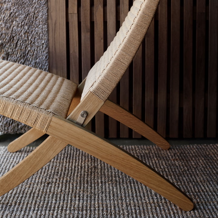 MG501 Cuba Chair af Carl Hansen i naturlig flet/eg finish