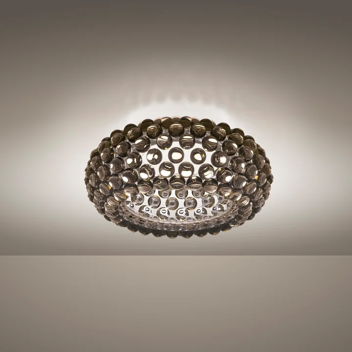 Caboche Plus Soffitto LED loftslampe fra Foscarini i grå
