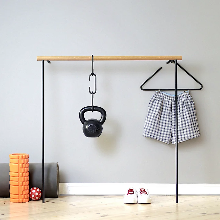 Garderobe til tøj og sportsudstyr