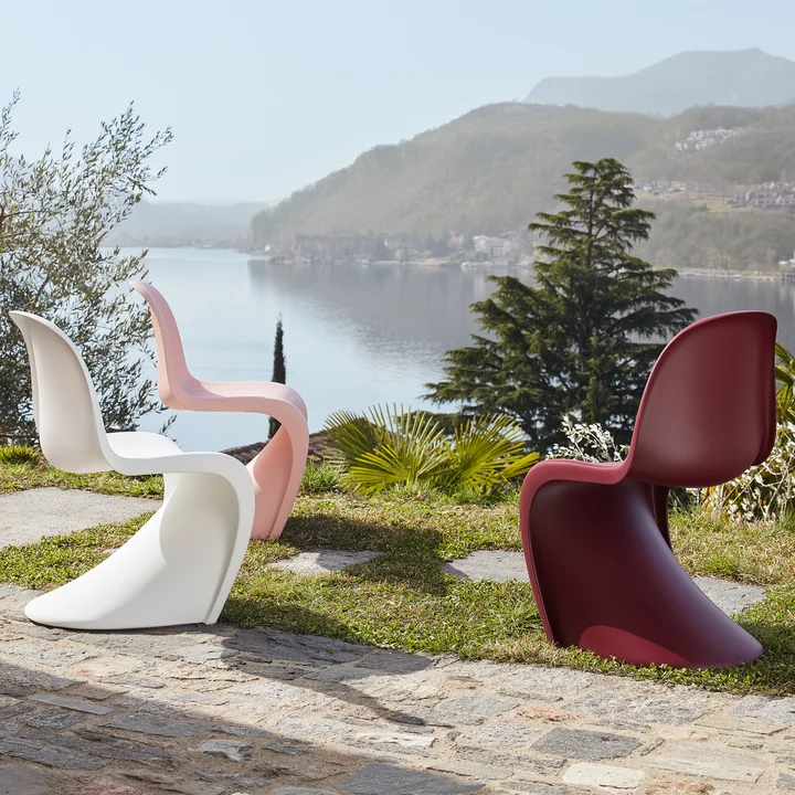 Panton Chair fra Vitra i forskellige farver